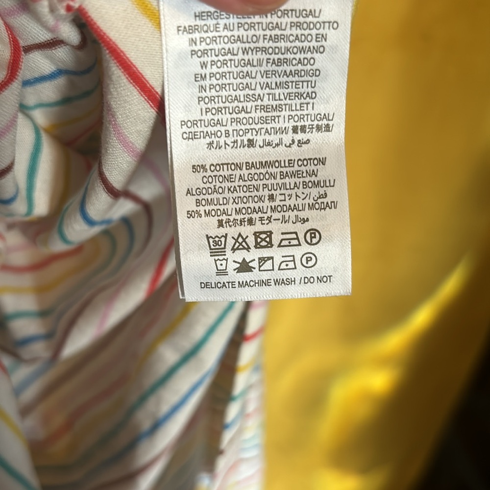 Boden UK Ella Maxi Dress Rainbow Stripe EUC 10 - Picture 5 of 5